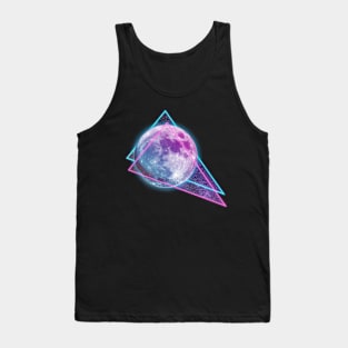 Moon Retrowave Tank Top